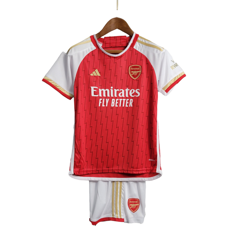 Kit Infantil Arsenal Titular I 23/24 - Torcedor Adidas