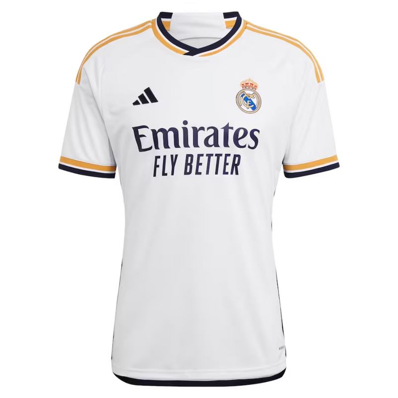 Camisa Real Madrid Titular 23/24 - Personalizada BELLINGHAM  Nº 5 - Adidas Torcedor Masculina